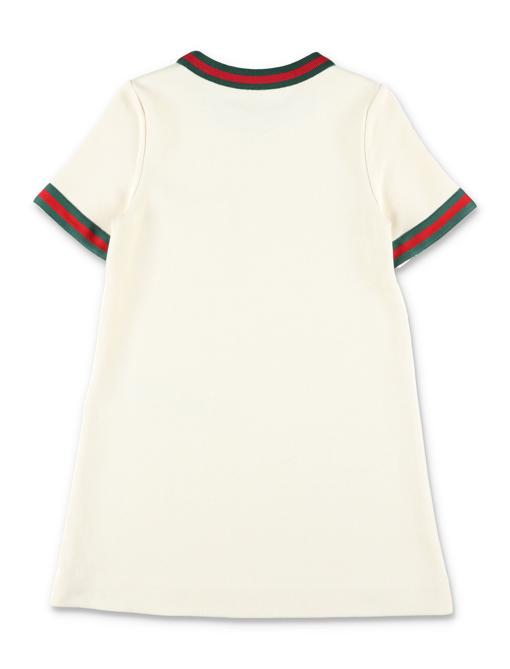 Gucci kids cotton Horsebit dress Ivory