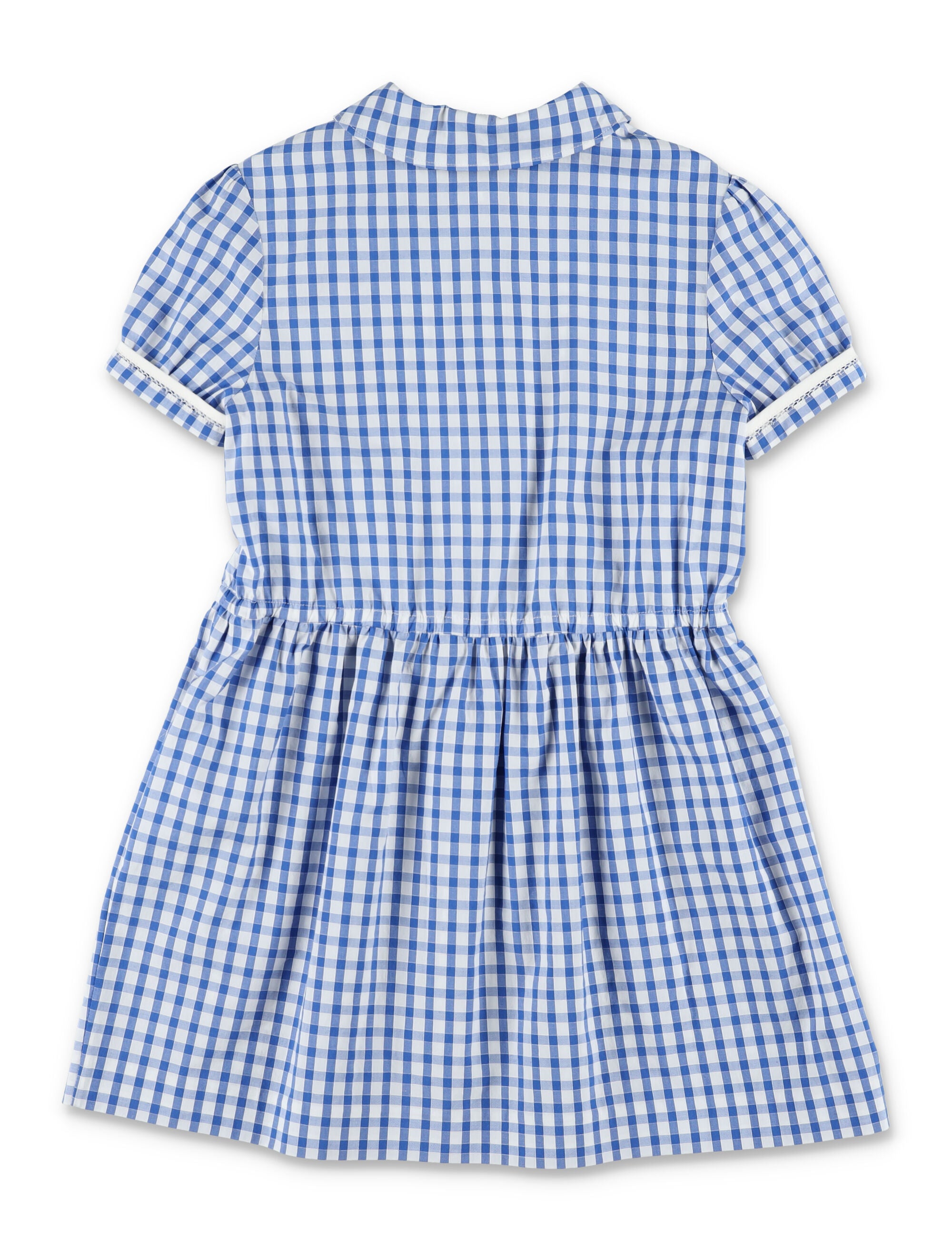 Gucci girls cotton gingham dress MR. MEN™ Blue/white