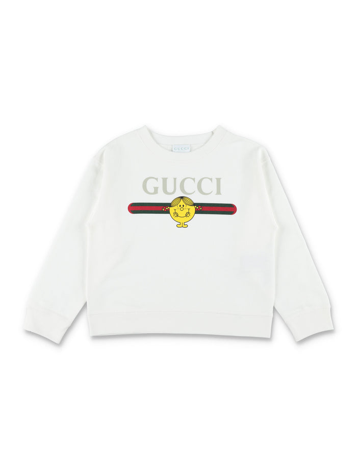 Gucci MR. MEN™ Little Miss™ cotton sweatshirt for kids New White