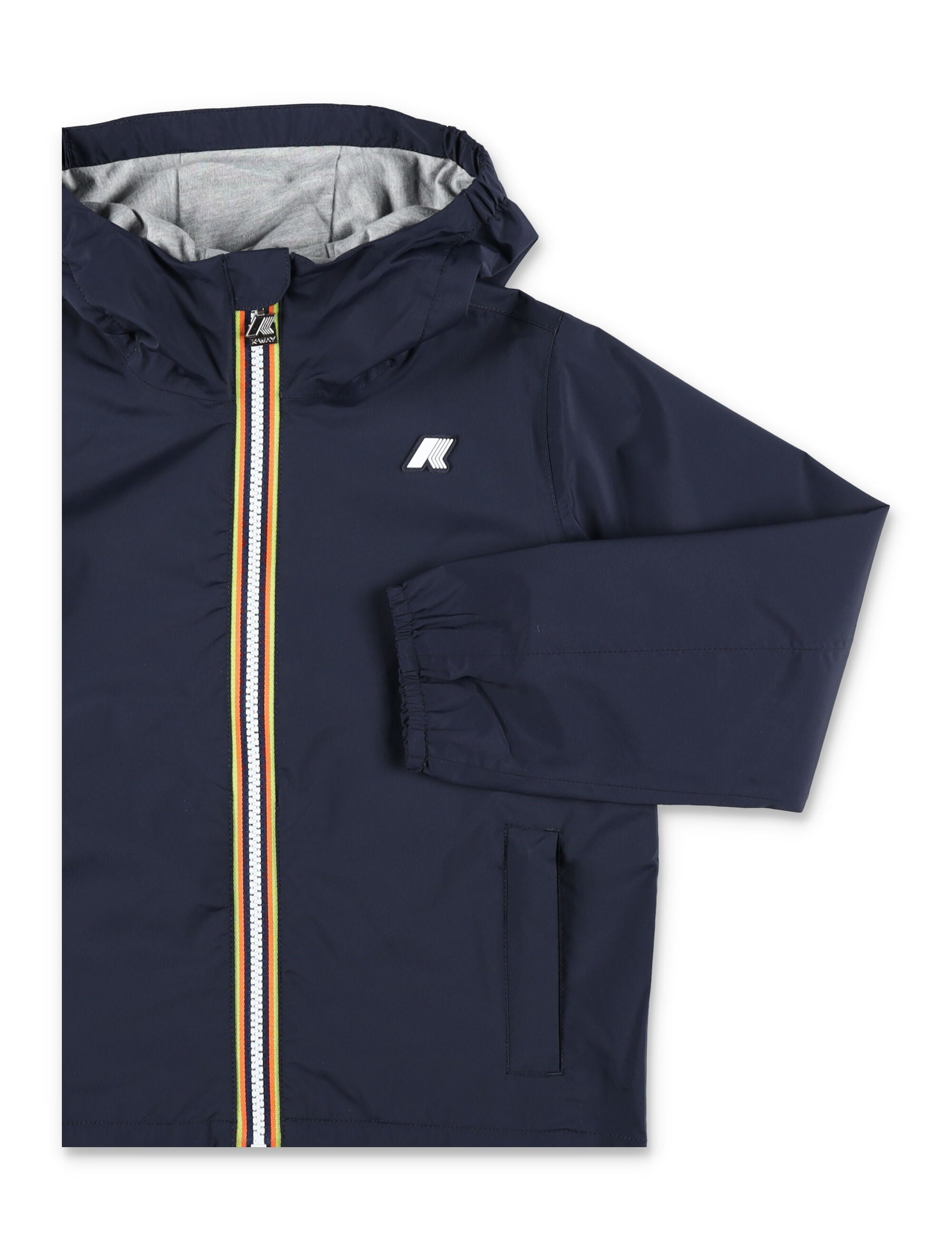 K-Way Jack waterproof jacket for kids Navy Nylon