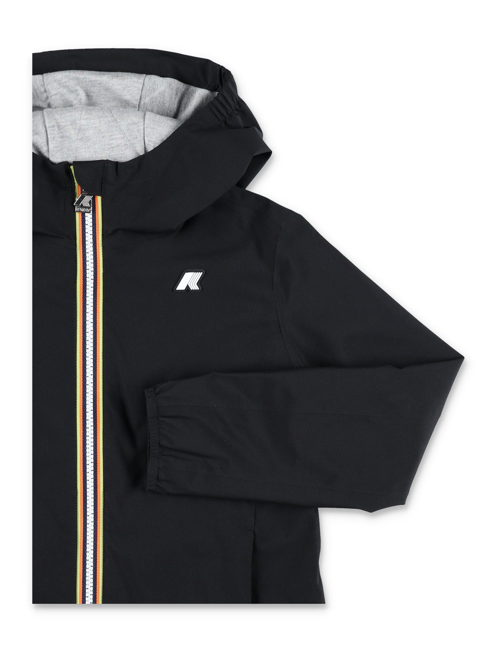 K-Way Marguerite waterproof jacket for kids Black Polyester Lining