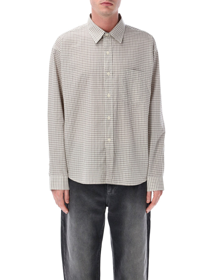 MFpen Executive cotton poplin shirt Experienced Brown