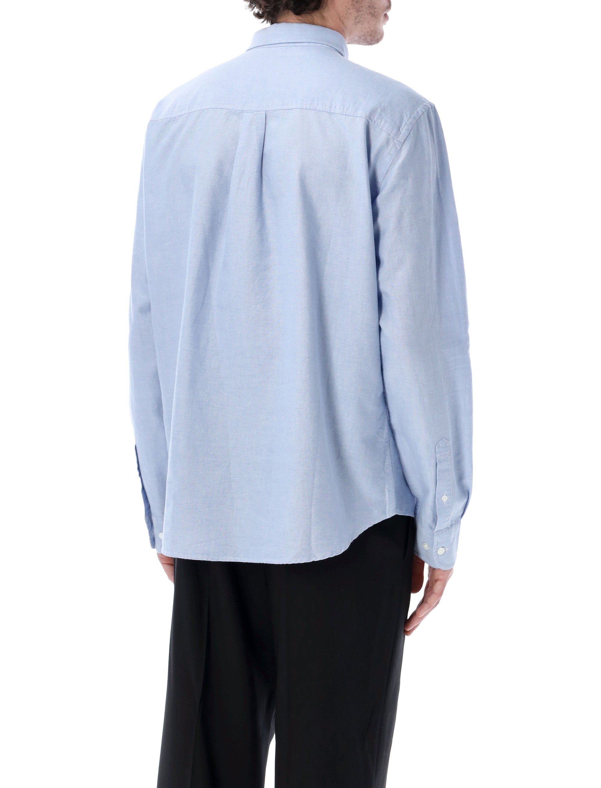 Marant Jasolo Oxford shirt Faded Blue Cotton