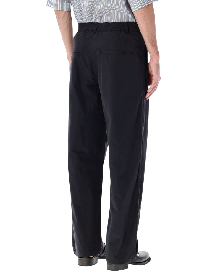 Marant Yostin cotton trousers Faded Black Polyamide Pant