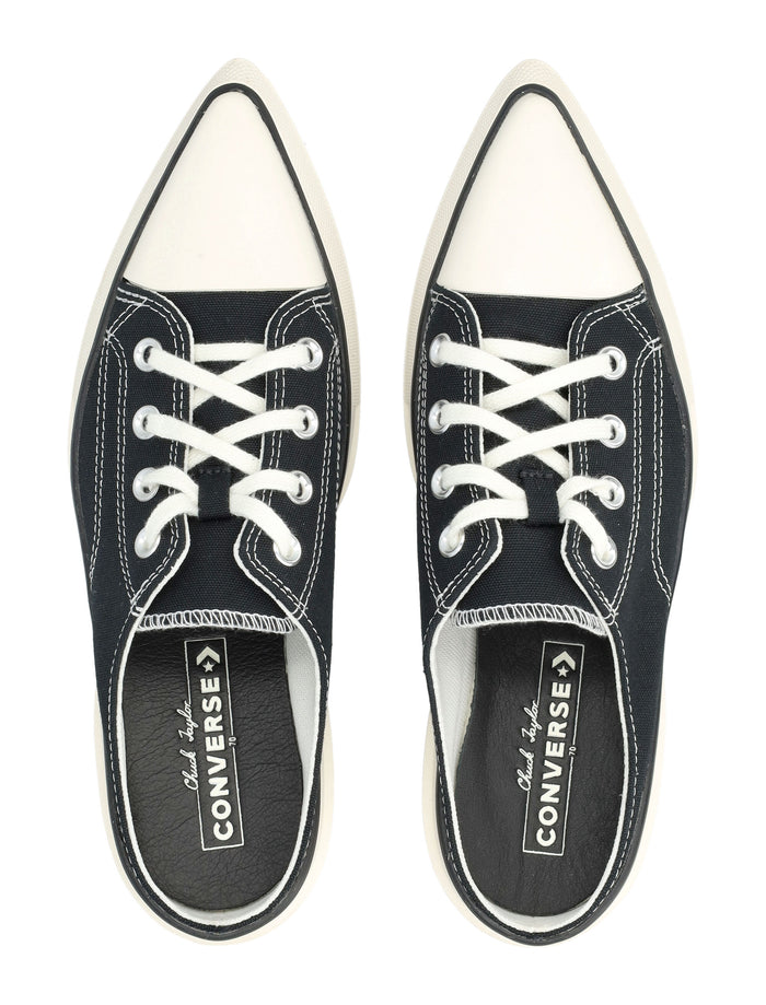 Converse Chuck 70 De Luxe pointed heel platform Black Cotton Sole Sneaker