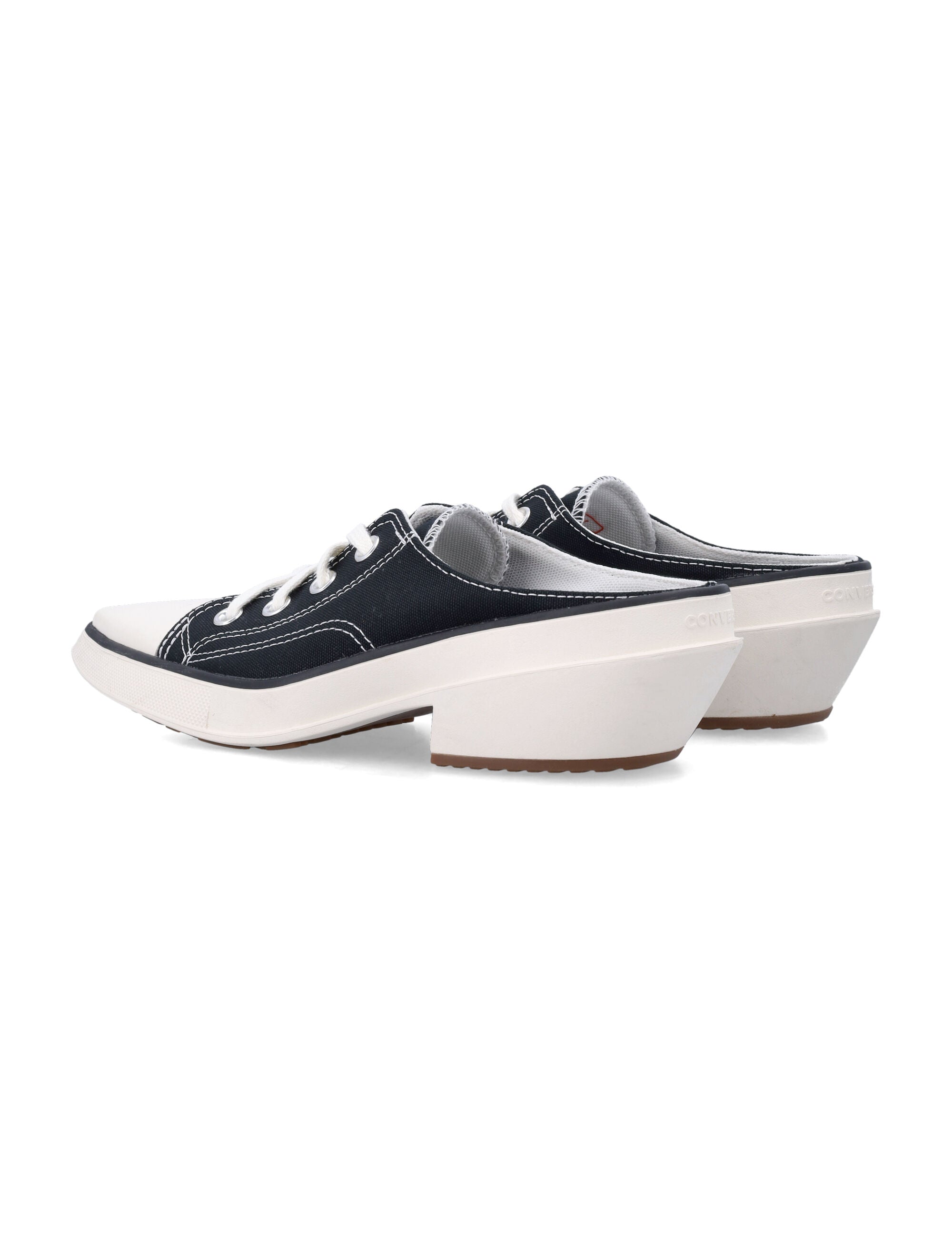 Converse Chuck 70 De Luxe pointed heel platform Black Cotton Sole Sneaker
