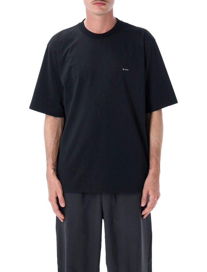 Goldwin Graphic Logo T-Shirt Black Polyester