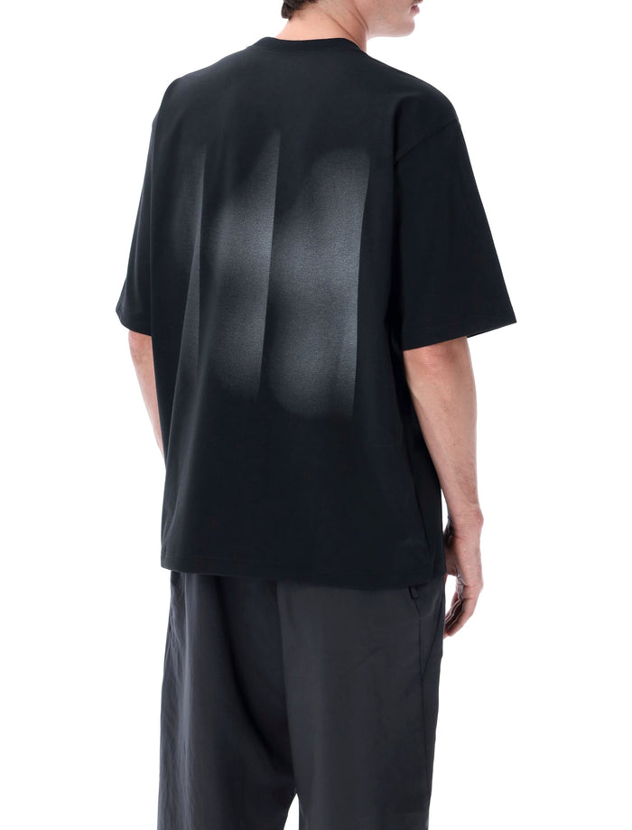 Goldwin Graphic Logo T-Shirt Black Polyester