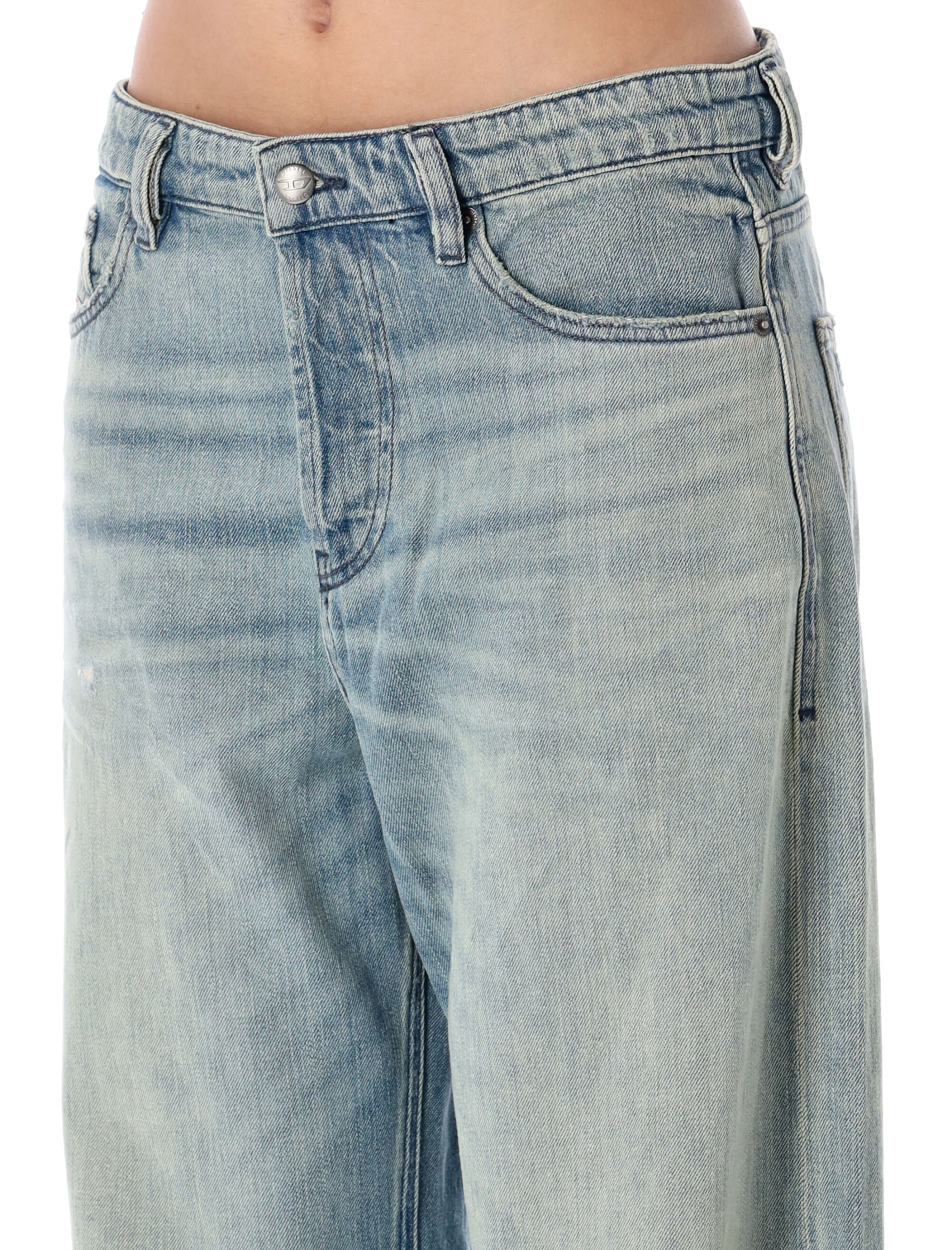 Relaxed Jeans 1996 D-Sire Light Blue Cotton