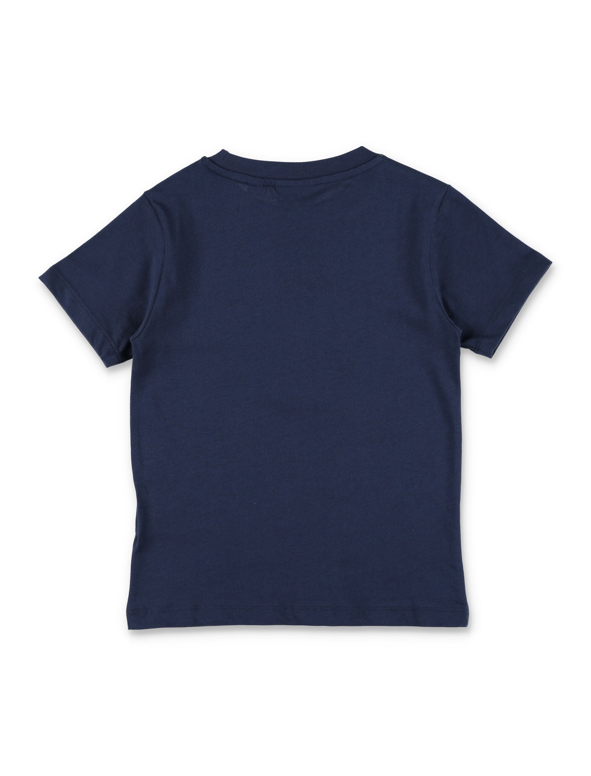 Lacoste Kids Classic Cotton T-Shirt Navy Organic Combed