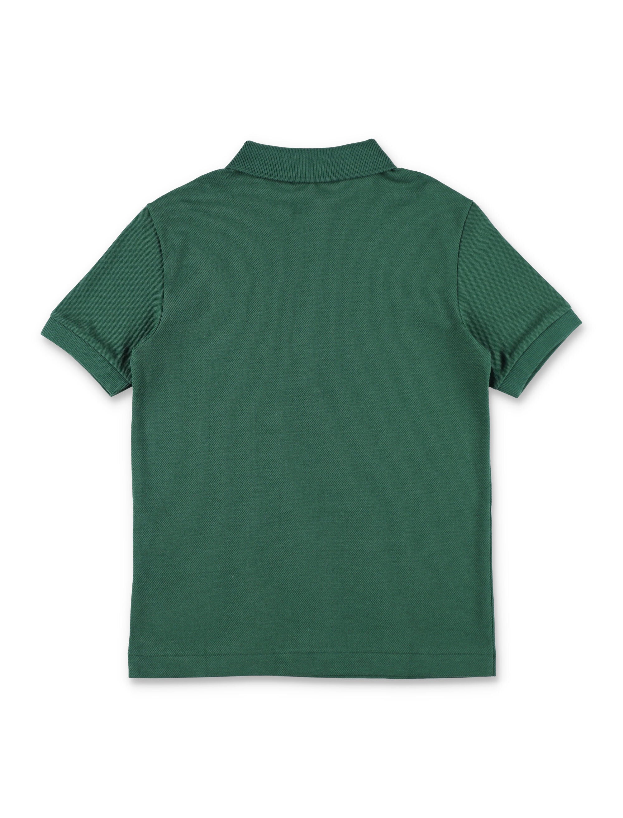 Lacoste Kids Cotton Petit Piqué Polo Green T-shirt