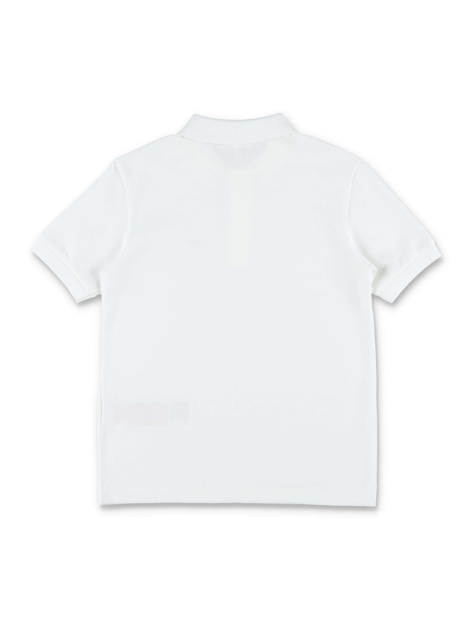 Lacoste Kids Cotton Petit Piqué Polo White T-shirt