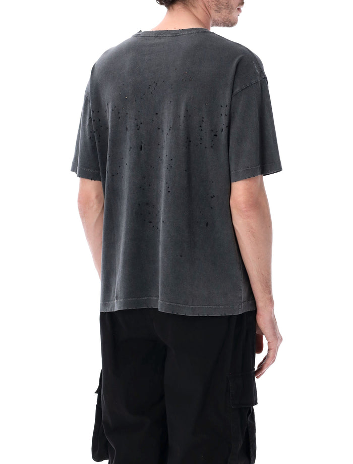 Satisfy Mothtech Organic Cotton T-Shirt Faded Black