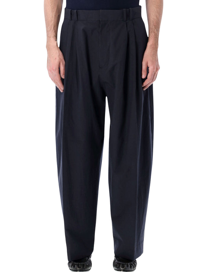 Studio Nicholson Line Linen-Viscose Pants Ink