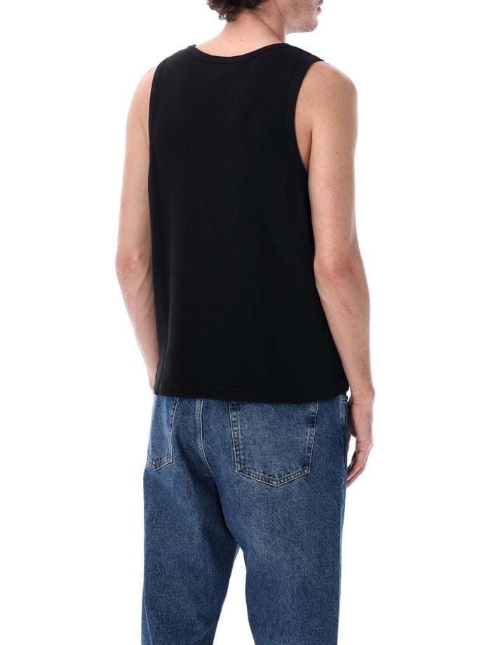 Studio Nicholson Razim Cotton Jersey Tank Black