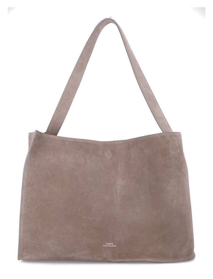 Studio Nicholson Doublet suede tote Clay Calf Leather