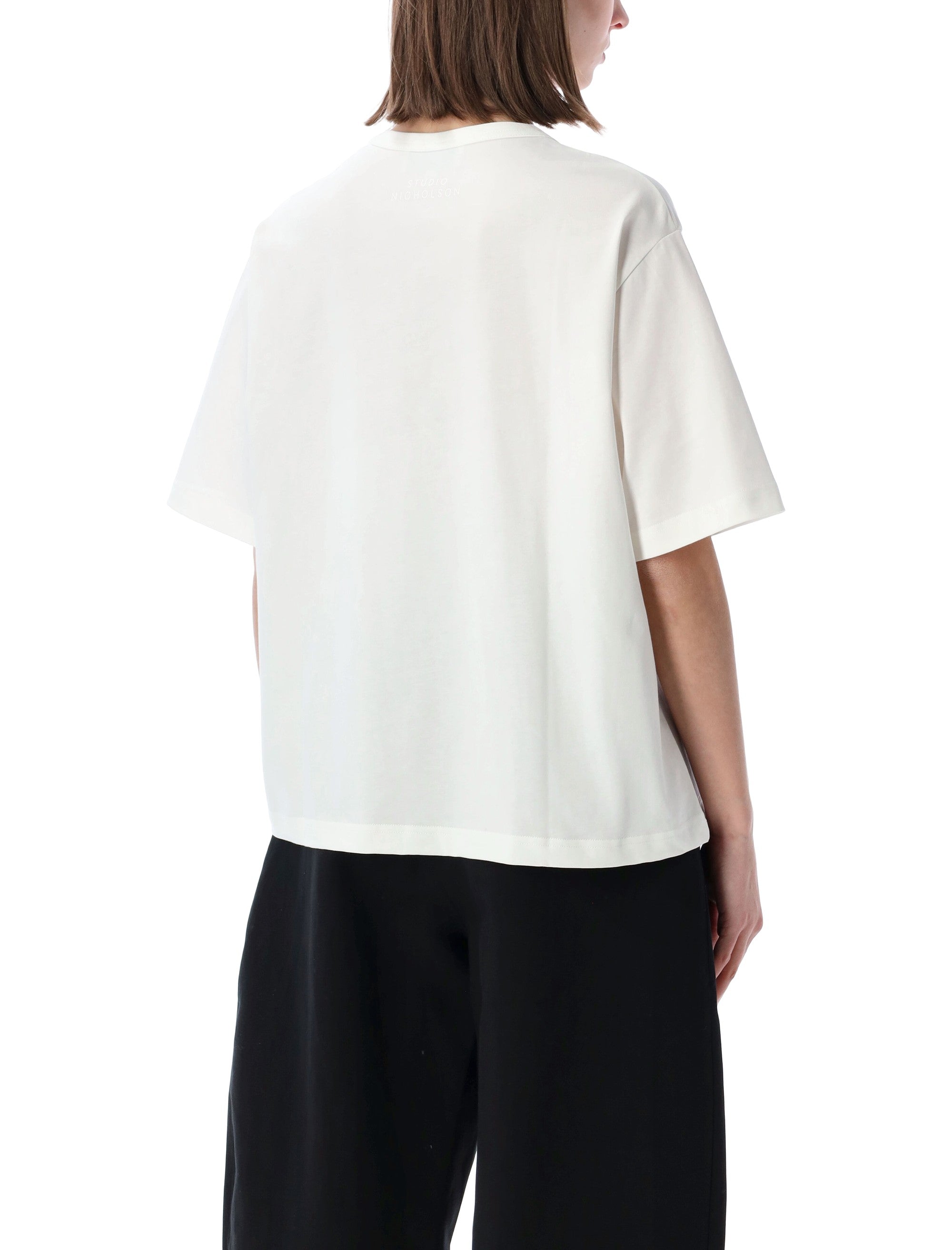 Studio Nicholson Lee Cotton T-Shirt Optic White