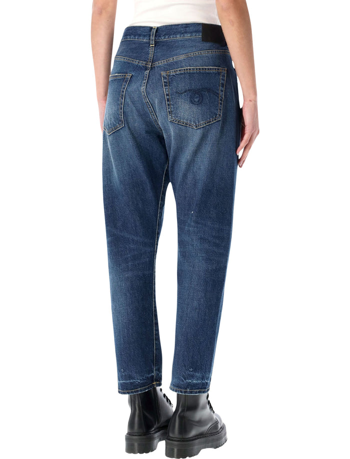R13 – Crossover Jean Oasis Blue Cotton