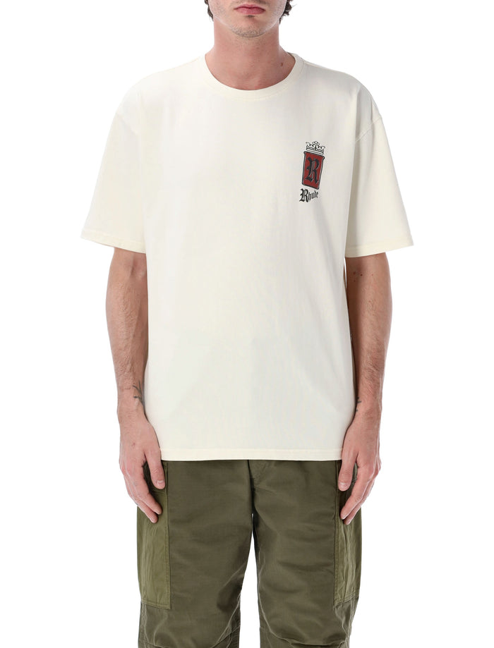 Rhude Fumar 91 T-Shirt Vintage White Cotton Tshirt