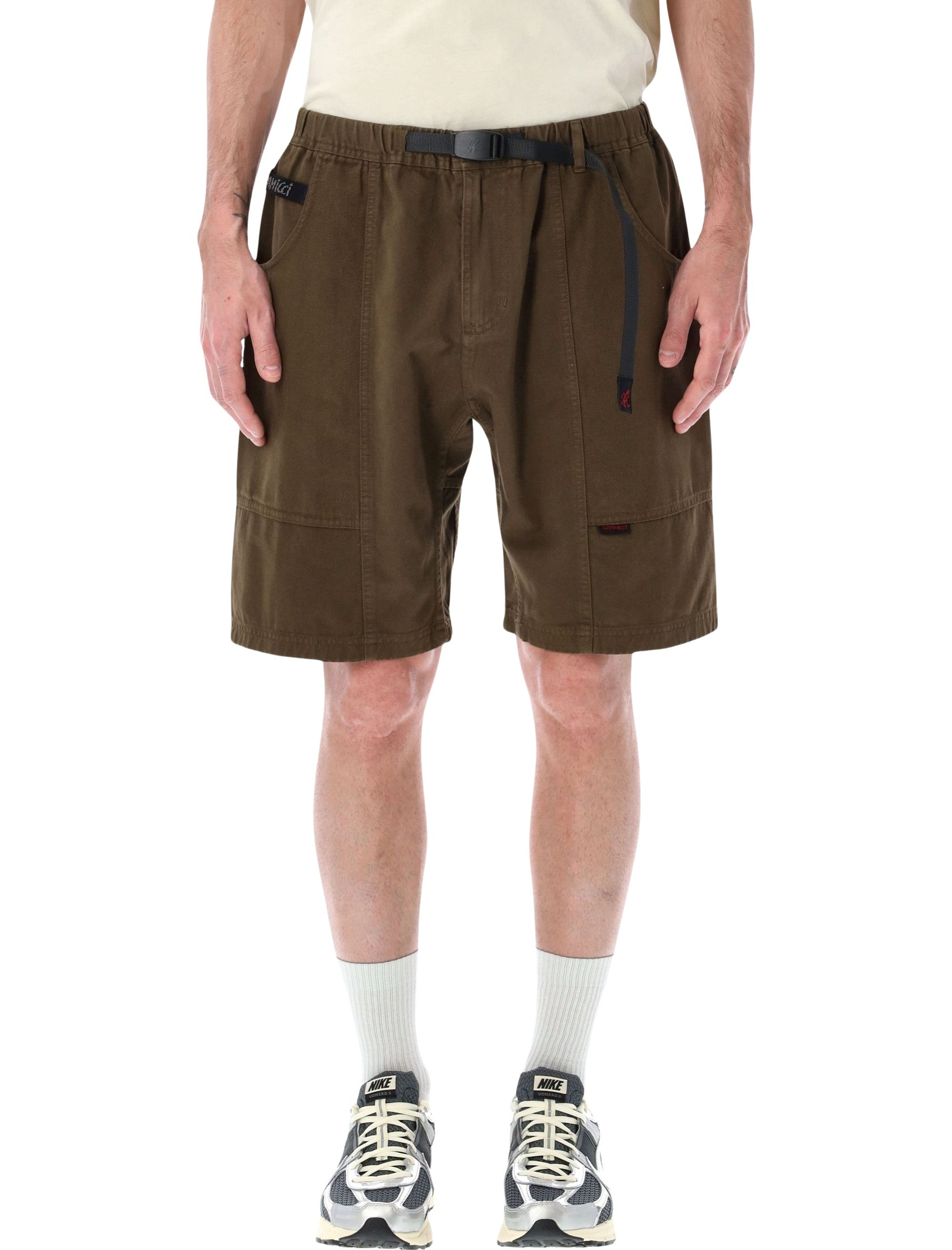 Gramicci Cotton Gadget Shorts Bark Pigment