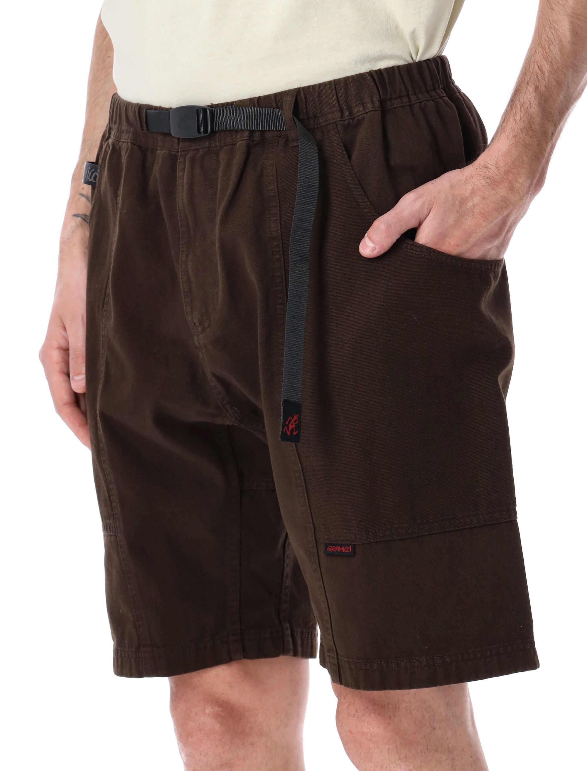 Gramicci Cotton Gadget Shorts Chocolate