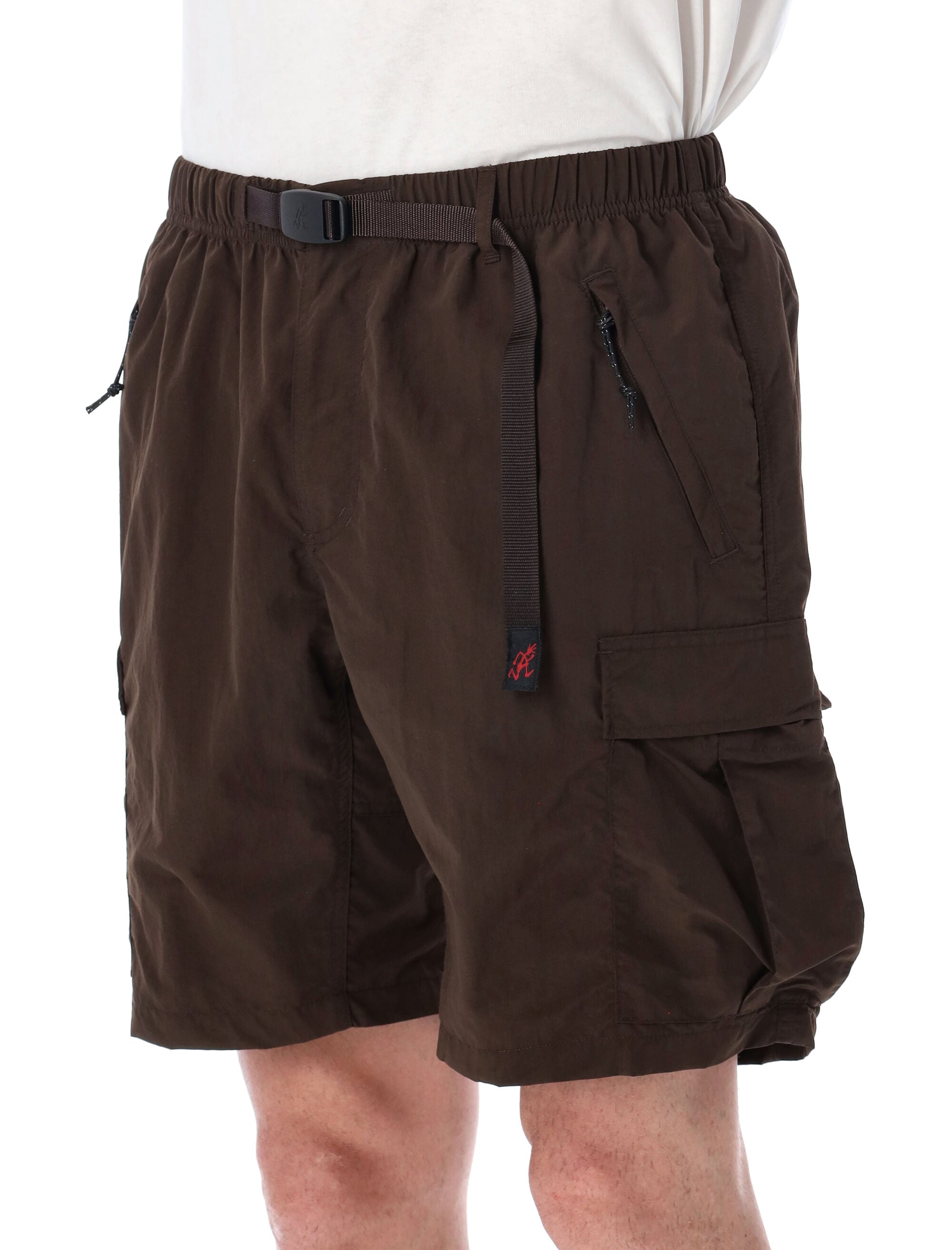 Gramicci Nylon Explorer Cargo Shorts Chocolate