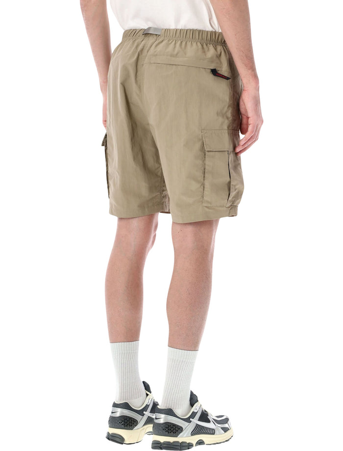 Gramicci Nylon Explorer Cargo Shorts Milk Tea