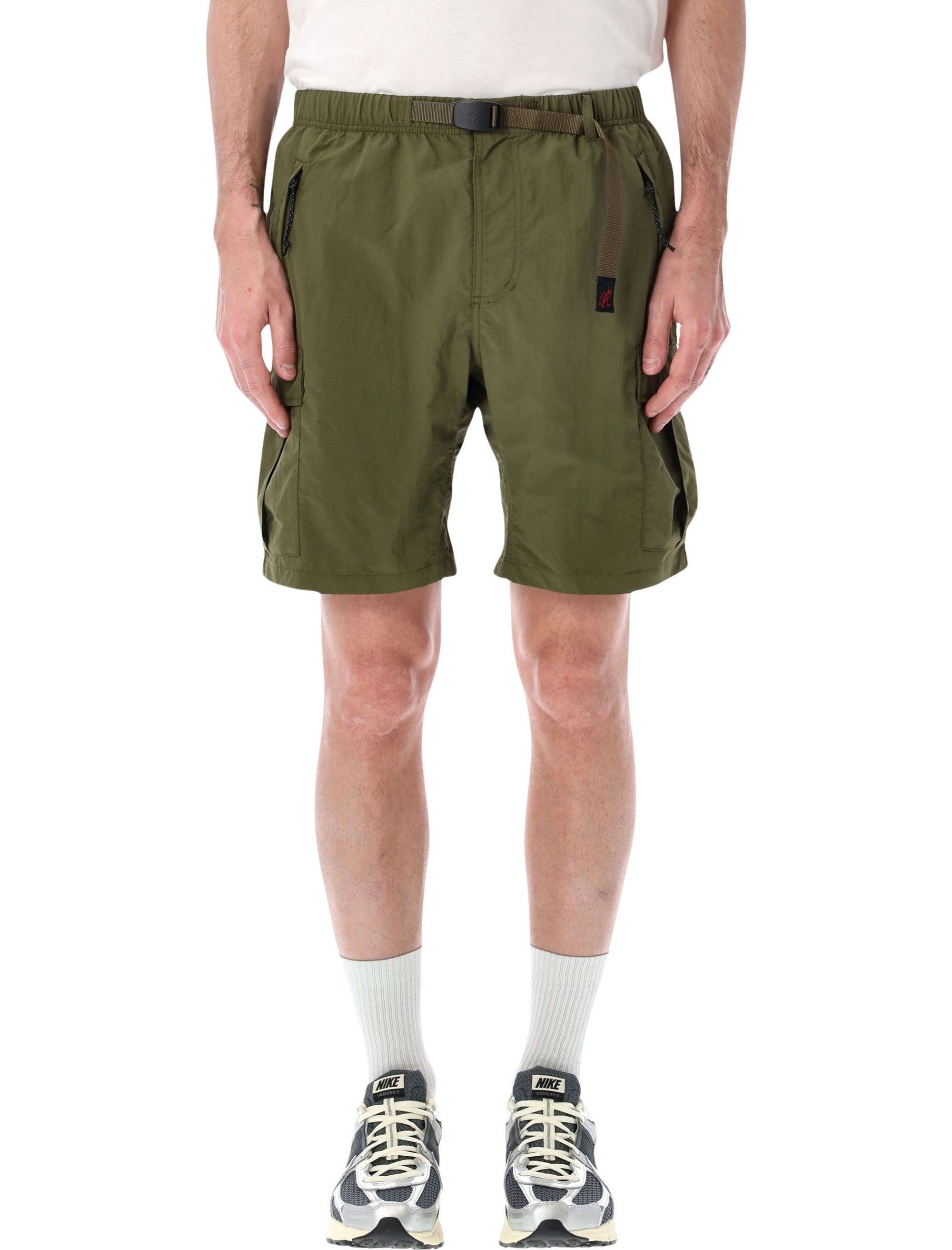 Gramicci Nylon Explorer Cargo Shorts Olive