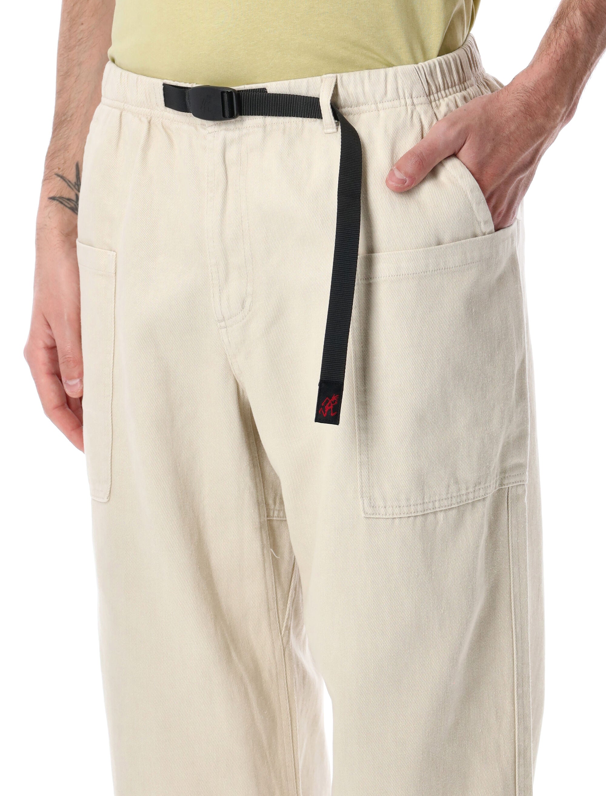 Gramicci Cotton Hemp Relaxed Pants Natural