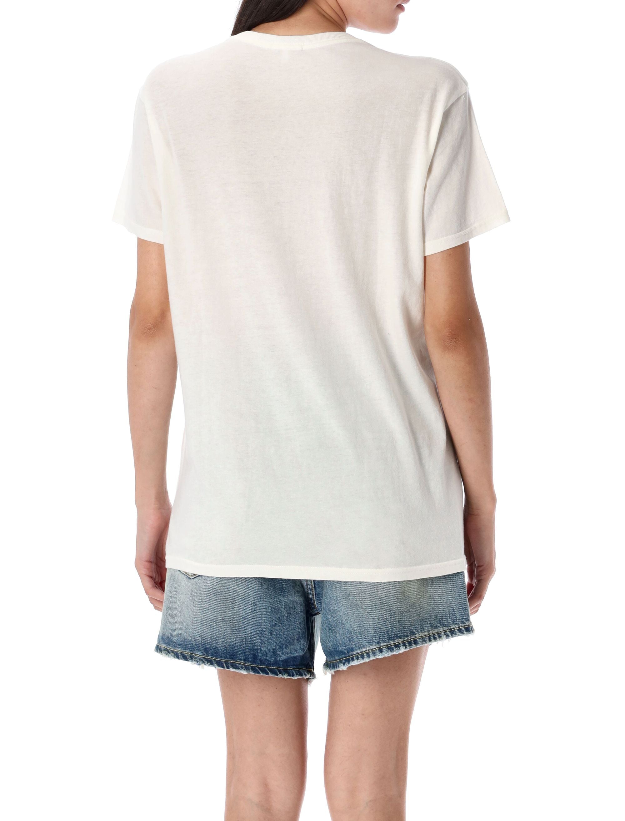 You Wish Boy t-shirt Ecru Cotton