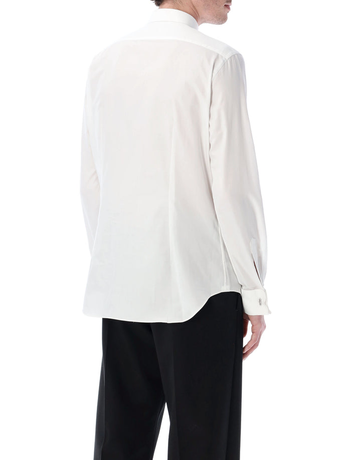 Xacus white shirt with Italian collar Cotton