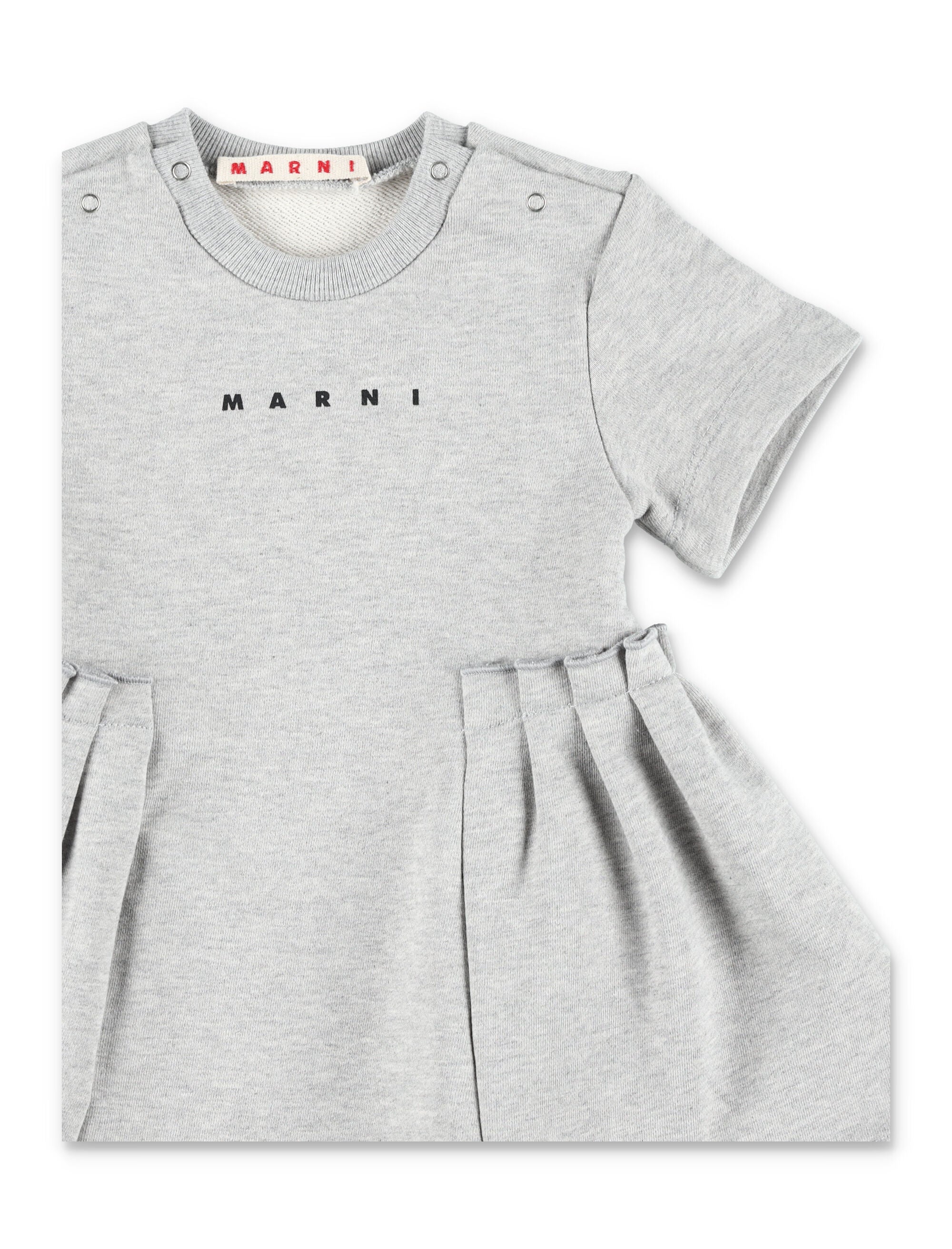 Marni cotton babys sweatdress Grey Dress