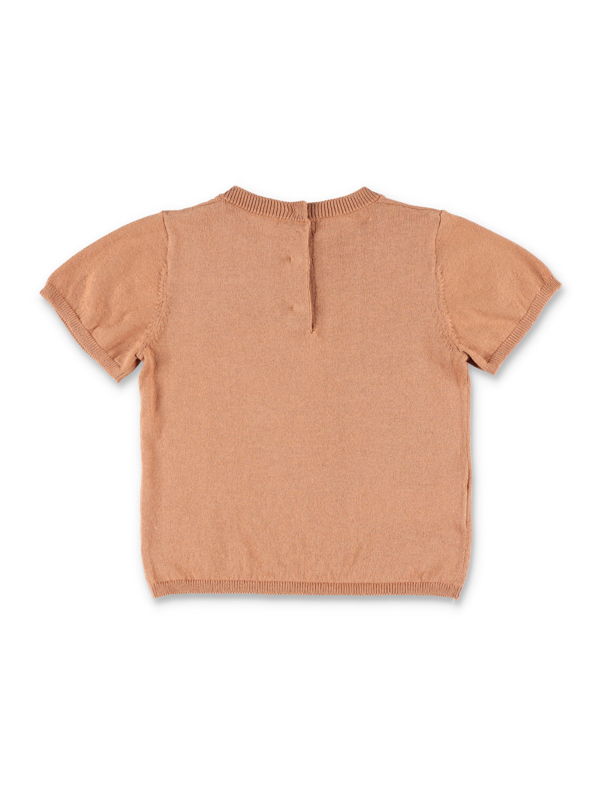 Marni knit set with giraffe for newborn Brown Cotton
