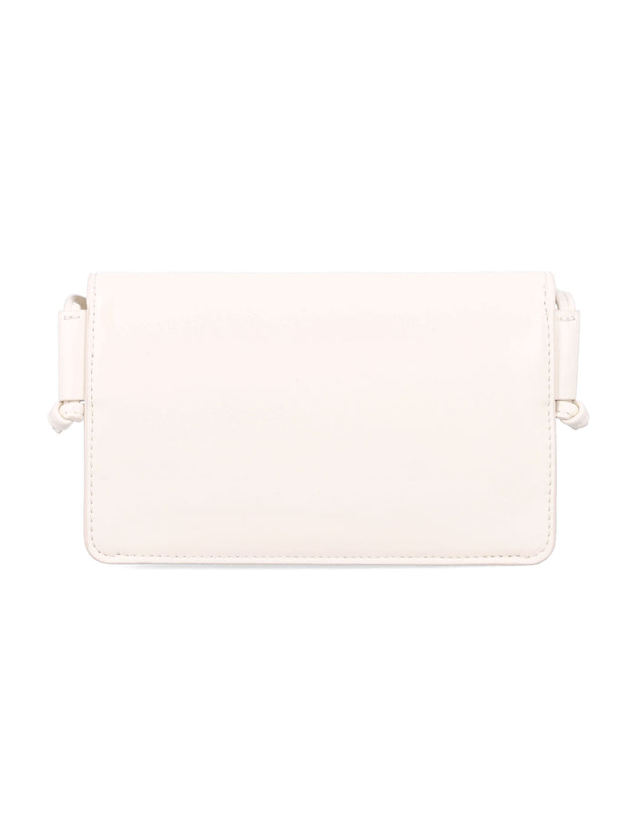 Mini eco leather girls bag White Polyester Lining Shoulder