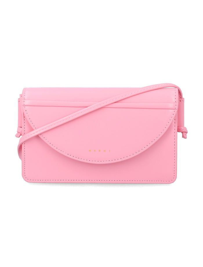 Mini eco leather girls bag Pink Polyester Lining Shoulder
