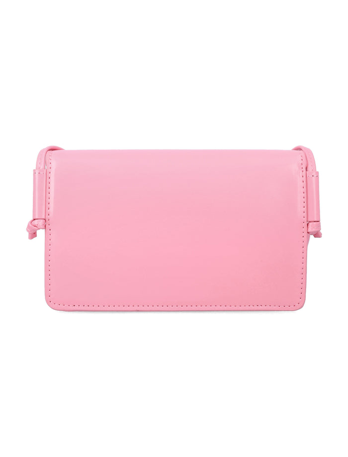 Mini eco leather girls bag Pink Polyester Lining Shoulder