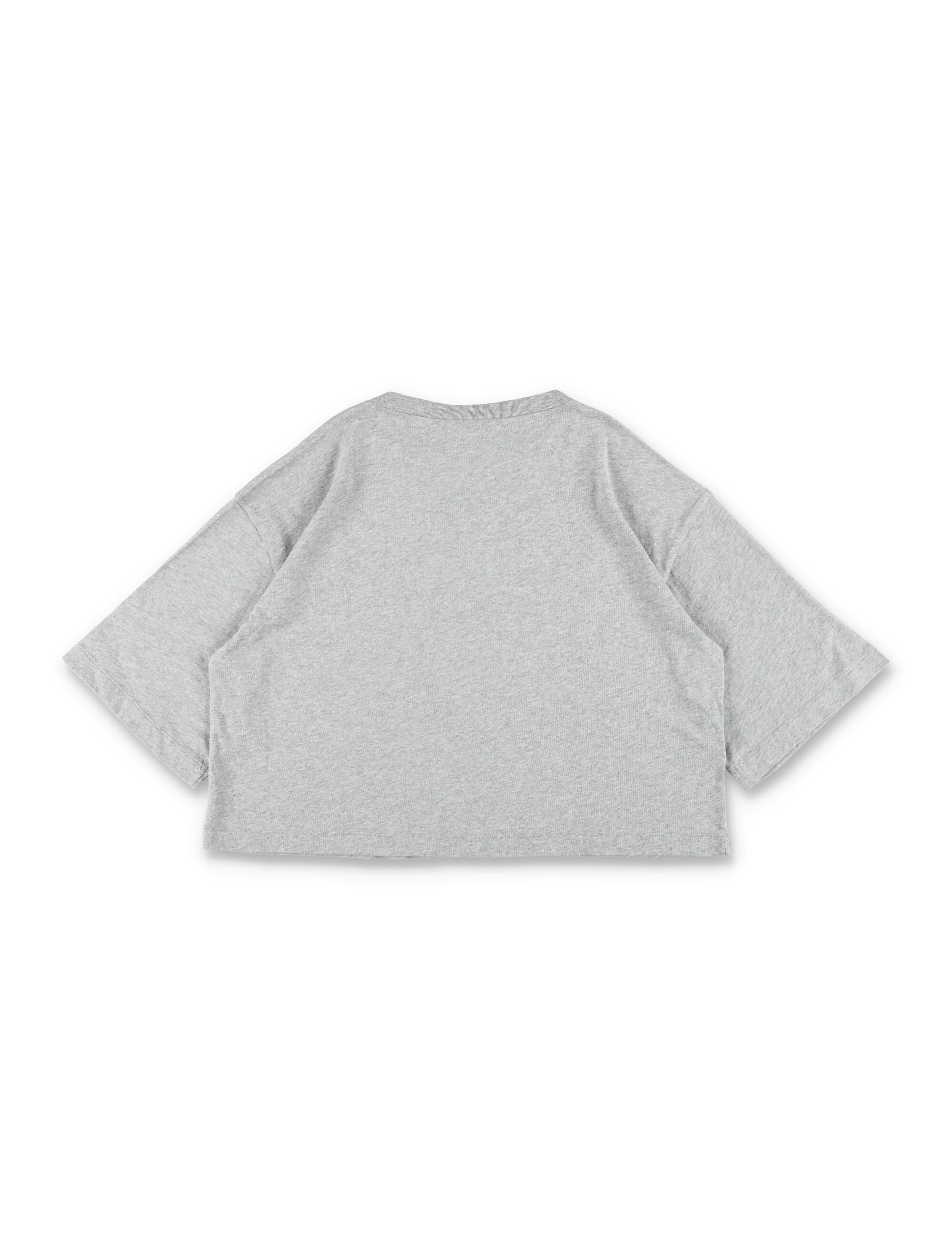 Marni girls cropped t-shirt Grey Cotton