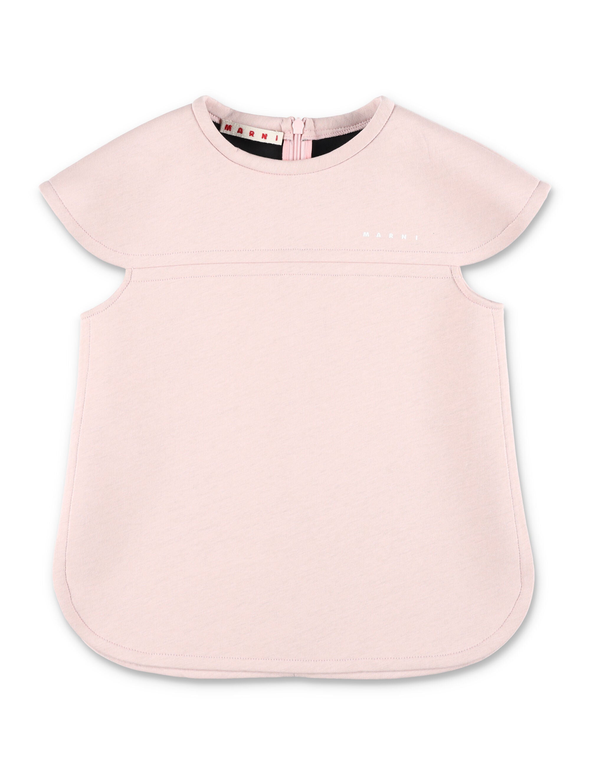 Marni kids sleeveless top Pink Cotton Vest