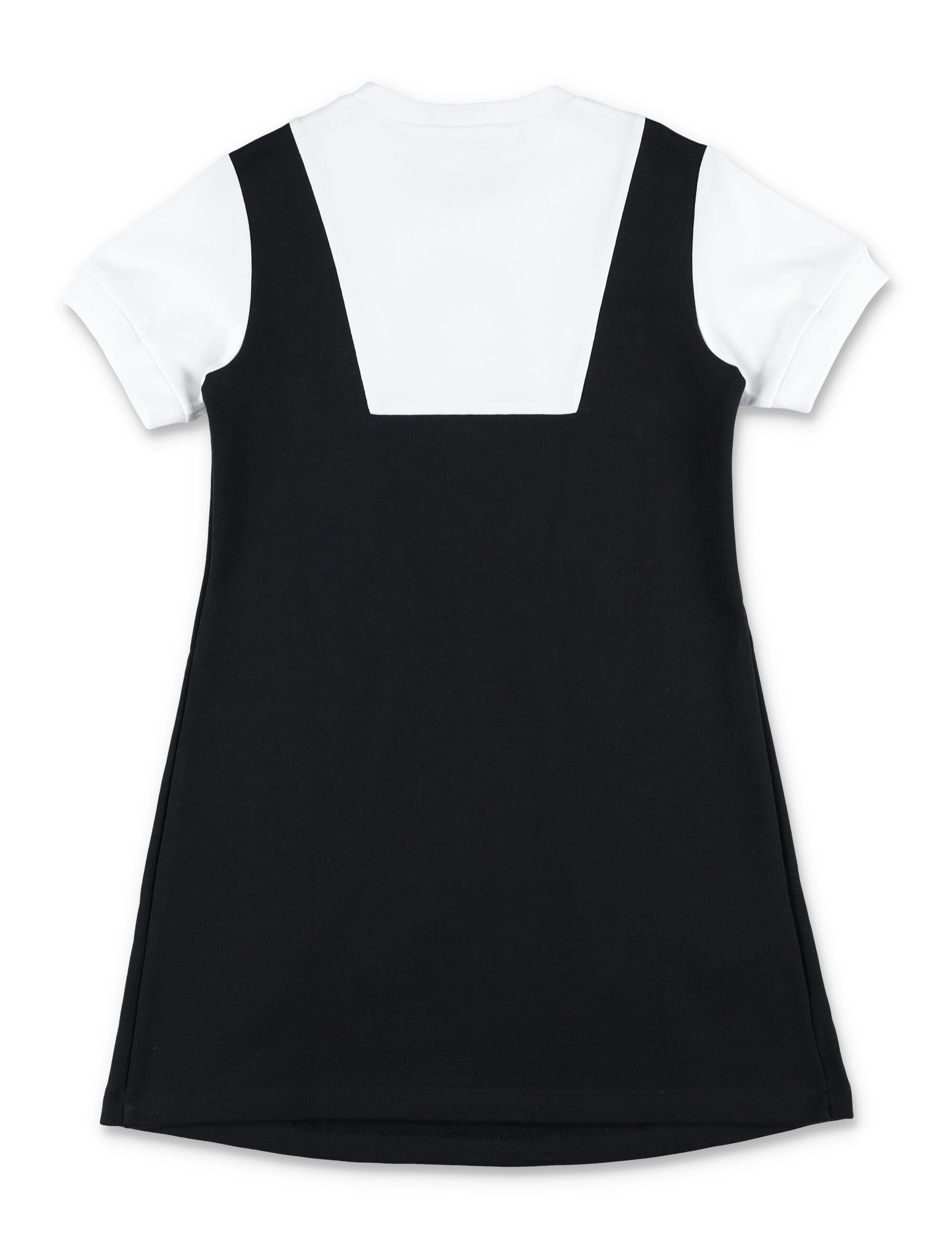 Marni graphic print kids cotton dress Black