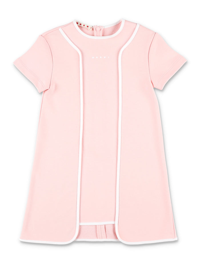 Marni cotton kids sweatdress Rose Dress