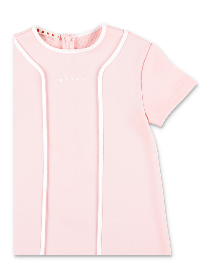 Marni cotton kids sweatdress Rose Dress