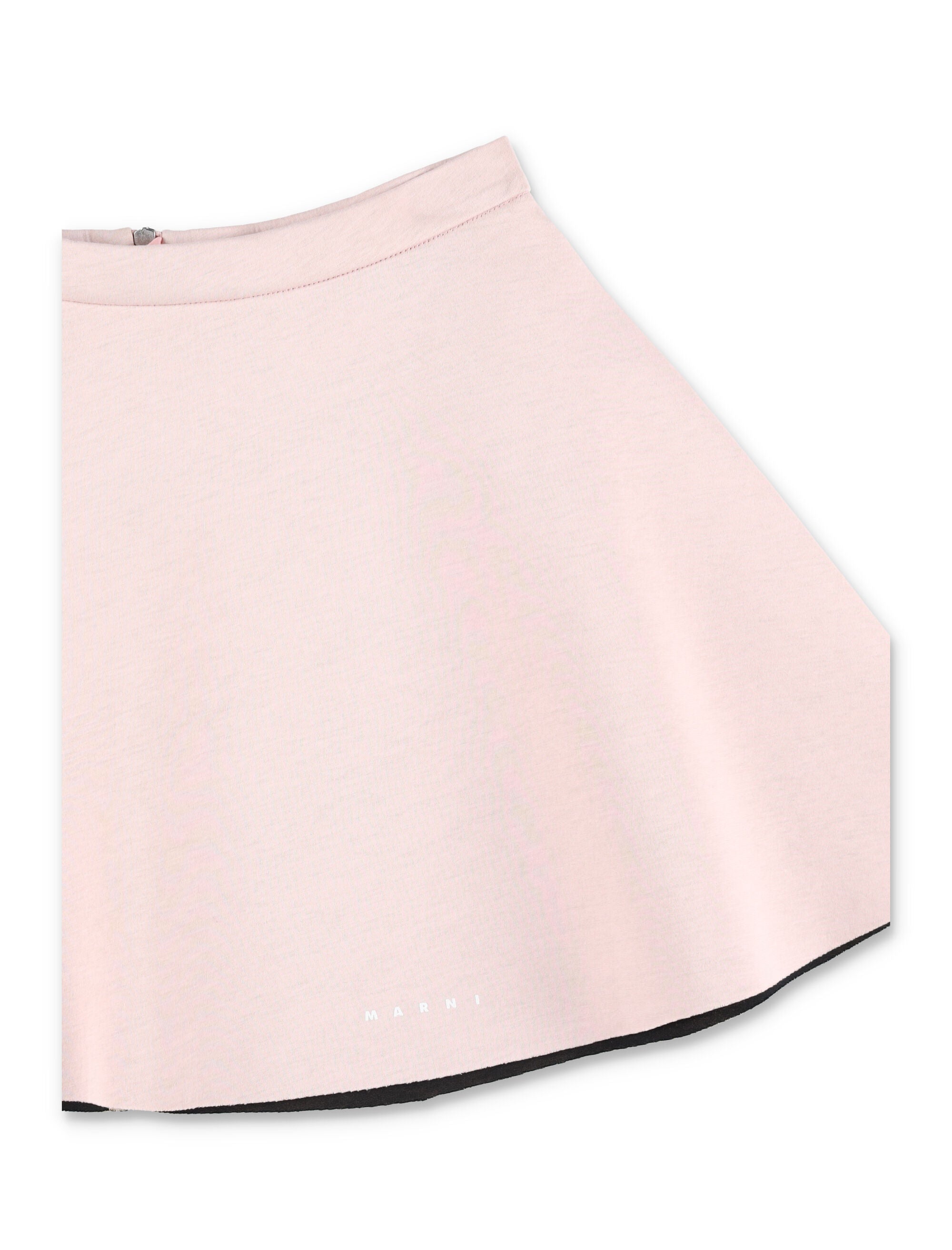 Marni flared skirt Pink Cotton