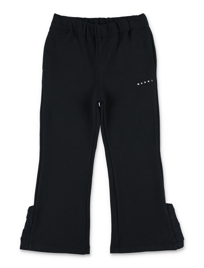 Marni jogger pants for kids Black Cotton