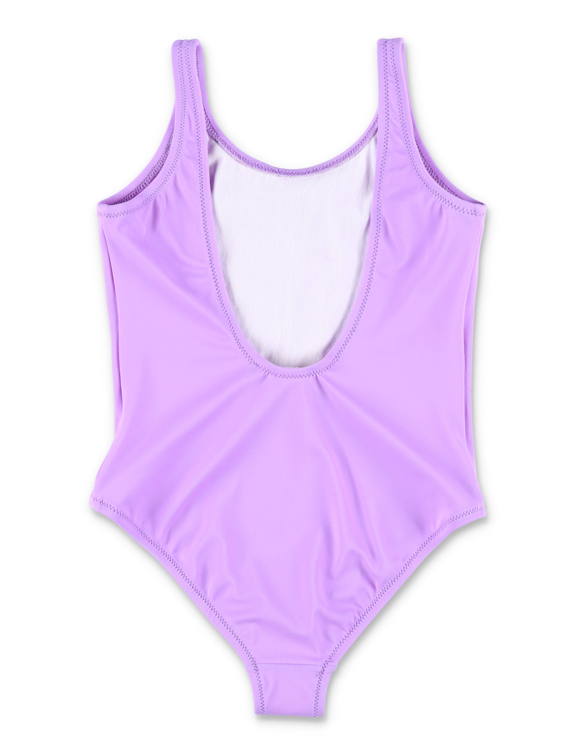 Marni logo one-piece for girls Lilac Nylon Swimwear