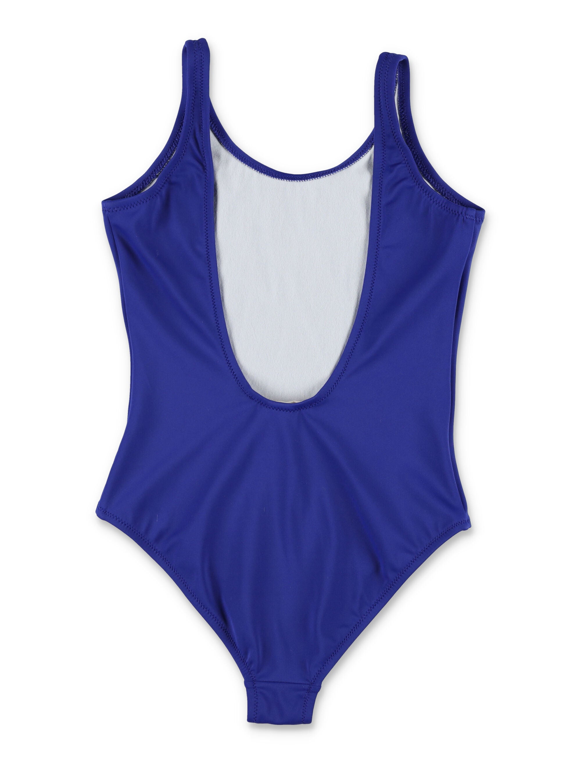 Marni logo one-piece for girls Navy Nylon Swimwear