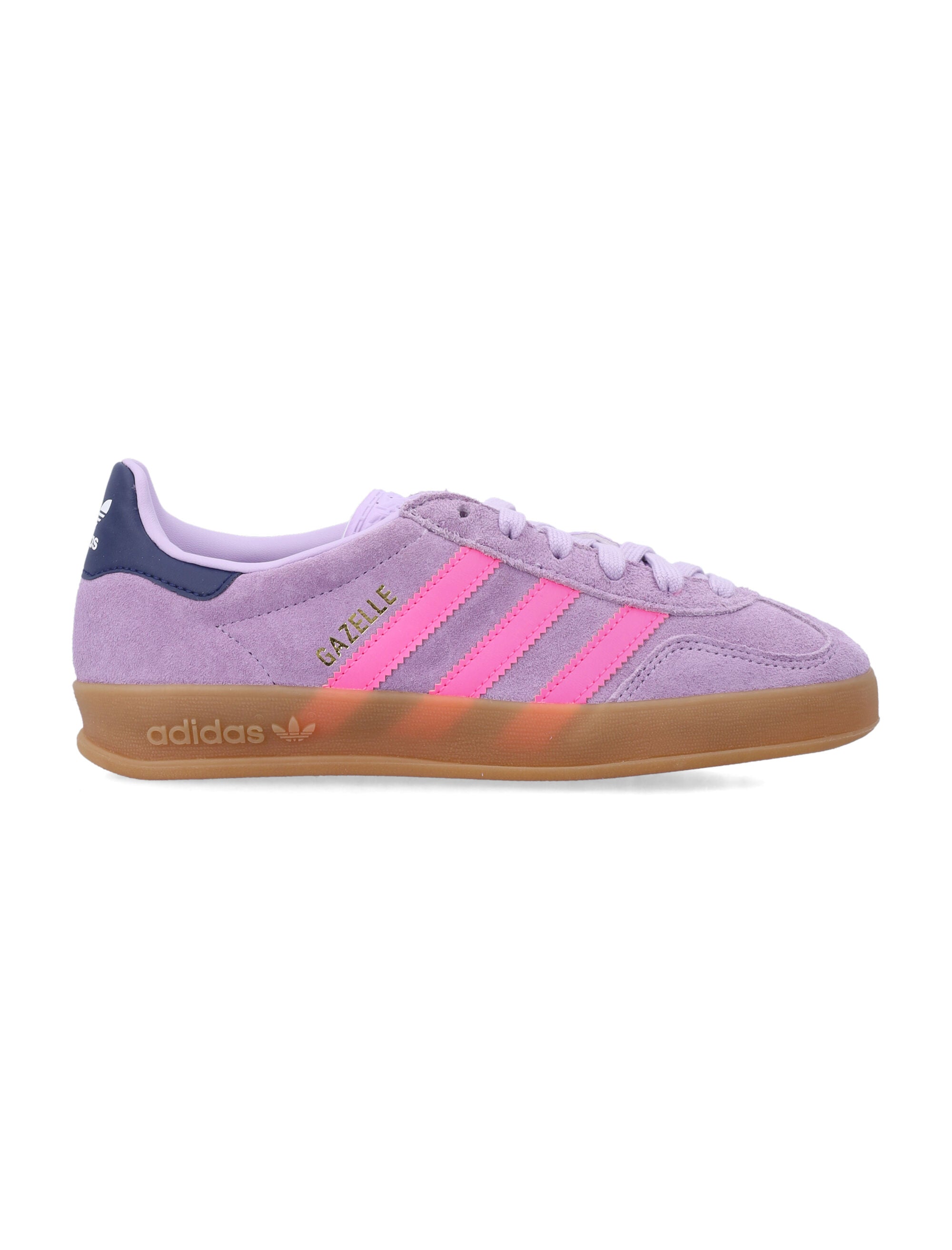 adidas Kids Gazelle Indoor lilac suede sneakers Lilac/fuchsia Upper