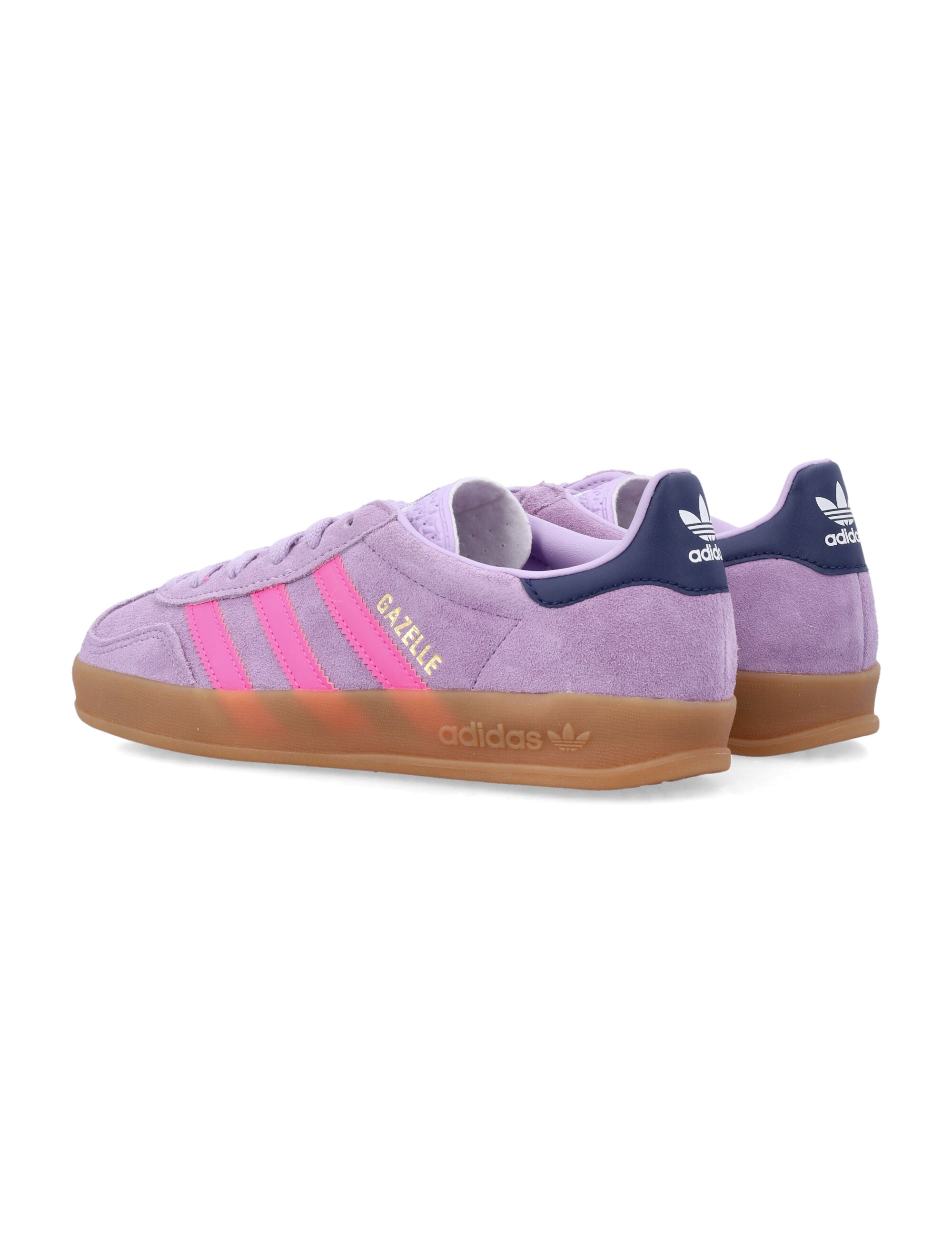 adidas Kids Gazelle Indoor lilac suede sneakers Lilac/fuchsia Upper
