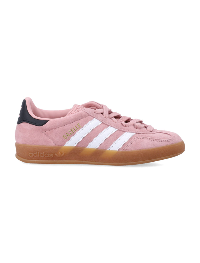 adidas Kids Gazelle Indoor pink suede sneakers Pink/white Upper