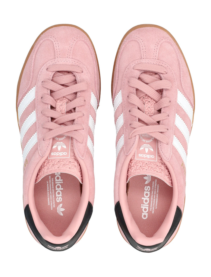 adidas Kids Gazelle Indoor pink suede sneakers Pink/white Upper