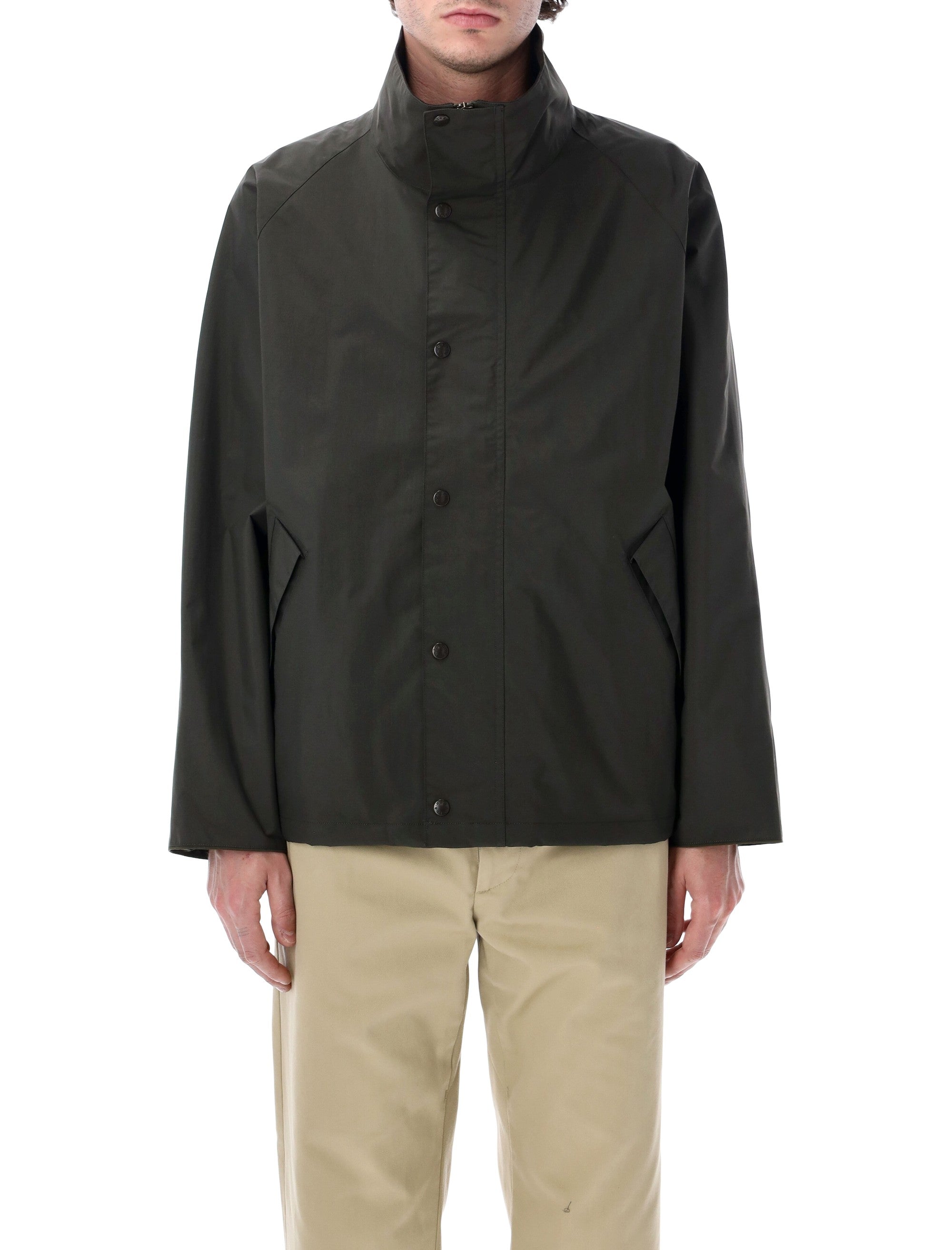 Nanamica Short Field Jacket Dark Olive Nylon